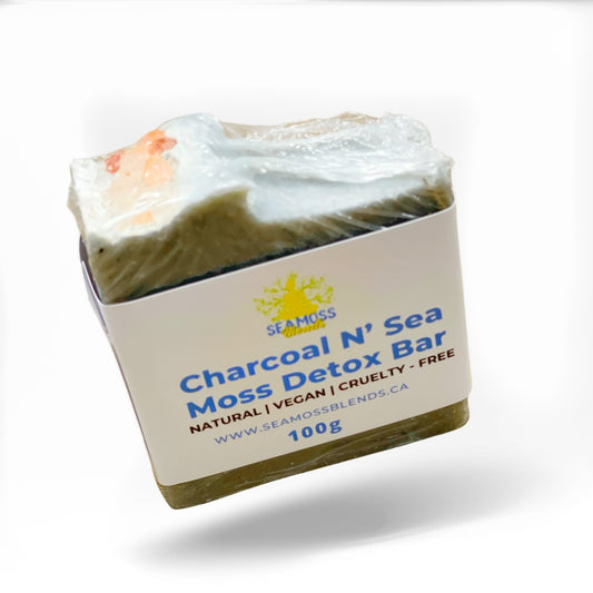 Charcoal N’ Sea Moss Bar